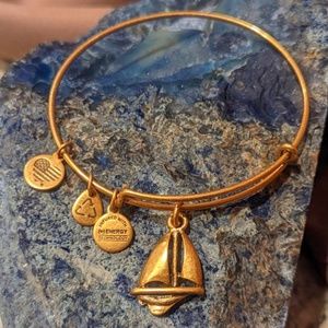Alex & Ani Bracelet Sailboat Charm Bangle